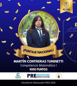 𝗔𝗟𝗨𝗠𝗡𝗢 𝗗𝗘 𝗣𝗥𝗘𝗨𝗡𝗜𝗩𝗘𝗥𝗦𝗜𝗧𝗔𝗥𝗜𝗢 𝗠𝗨𝗡𝗜𝗖𝗜𝗣𝗔𝗟 𝗗𝗘 𝗟𝗔 𝗖𝗢𝗠𝗨𝗡𝗔 𝗗𝗘 𝗥𝗘𝗧𝗜𝗥𝗢 𝗢𝗕𝗧𝗜𝗘𝗡𝗘 𝗣𝗨𝗡𝗧𝗔𝗝𝗘 𝗡𝗔𝗖𝗜𝗢𝗡𝗔𝗟 𝗘𝗡 𝗠𝗔𝗧𝗘𝗠Á𝗧𝗜𝗖𝗔 𝗘𝗡 𝗟𝗔 𝗣𝗔𝗘𝗦.